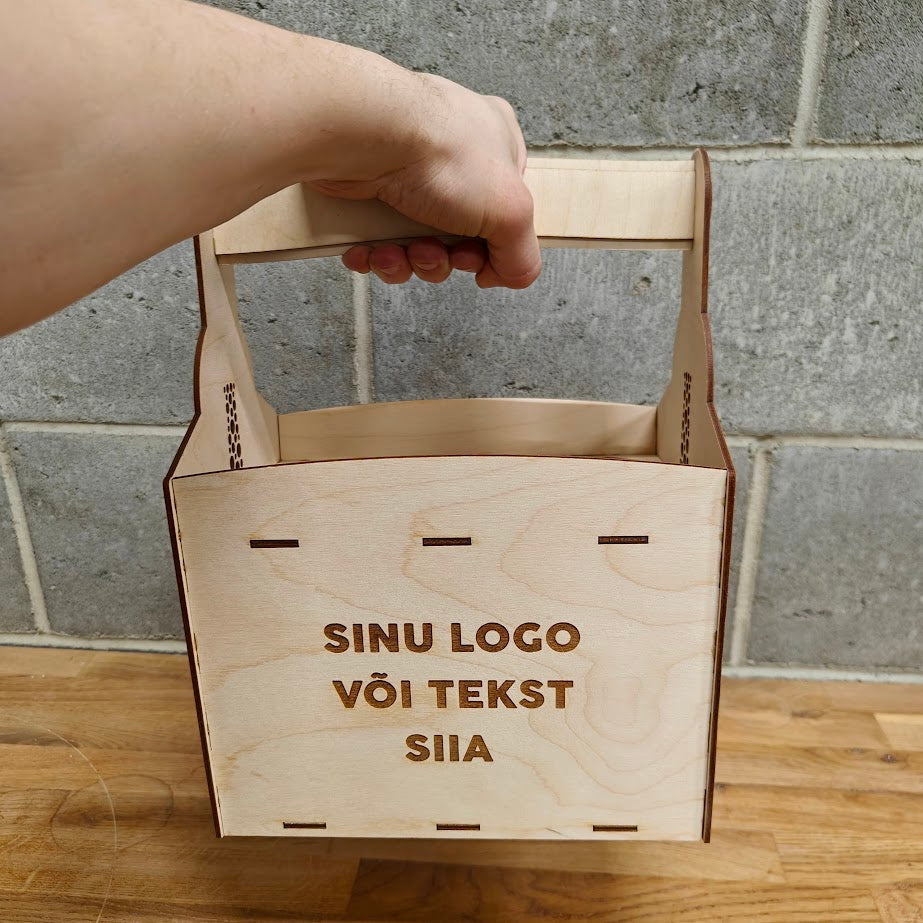 Personaalne 6 kohaline pudelihoidja